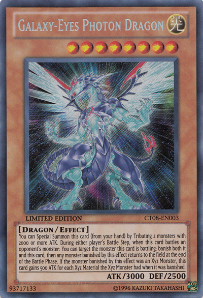 Galaxy-Eyes Photon Dragon [CT08-EN003] Secret Rare | Total Play