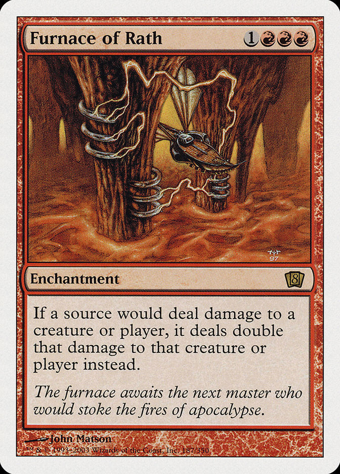 Furnace of Rath (Oversized) [Eighth Edition] | Total Play