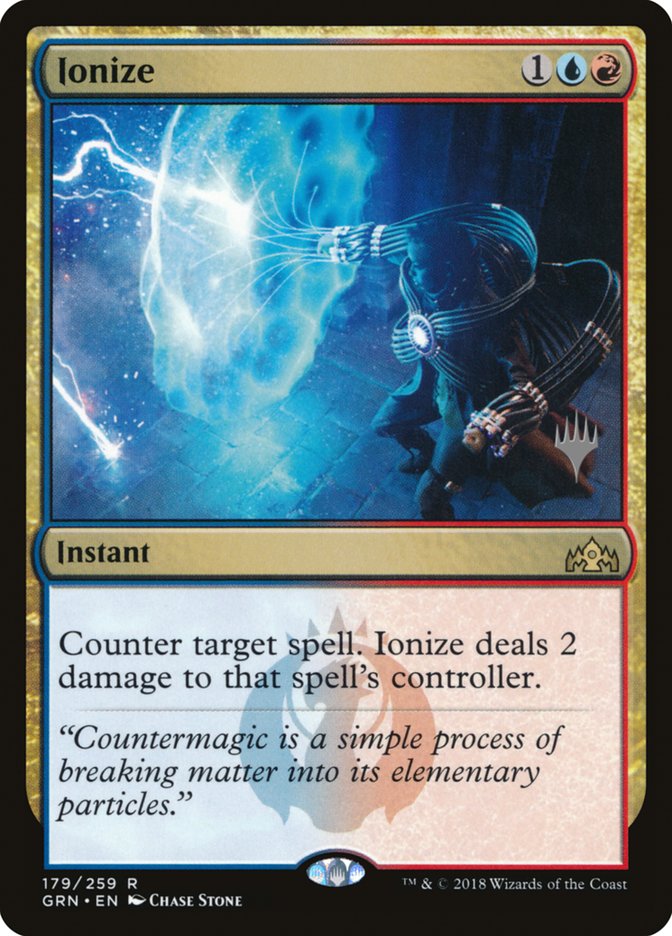 Ionize (Promo Pack) [Guilds of Ravnica Promos] | Total Play