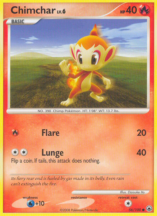 Chimchar (56/100) [Diamond & Pearl: Majestic Dawn] | Total Play