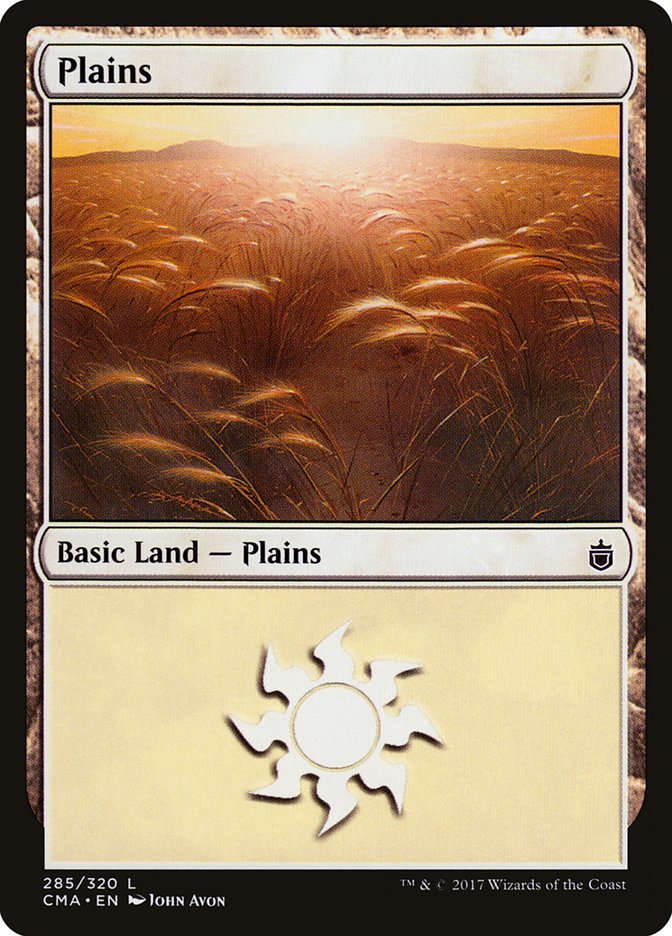 Plains (285) [Commander Anthology] | Total Play