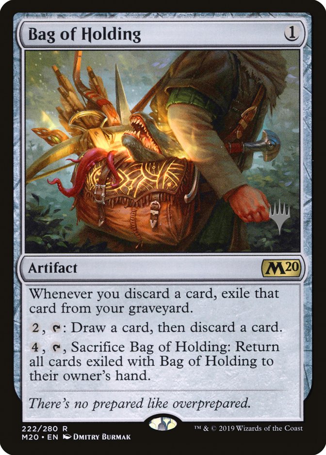 Bag of Holding (Promo Pack) [Core Set 2020 Promos] | Total Play