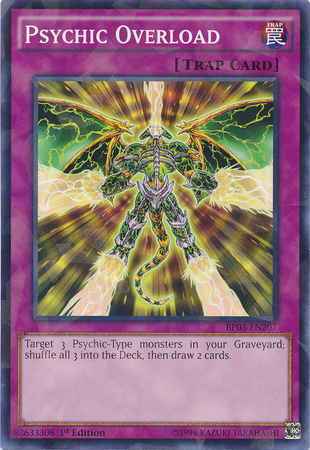 Psychic Overload [BP03-EN207] Shatterfoil Rare | Total Play