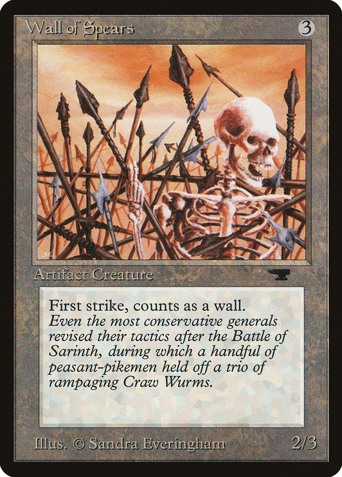 Wall of Spears [Antiquities] | Total Play