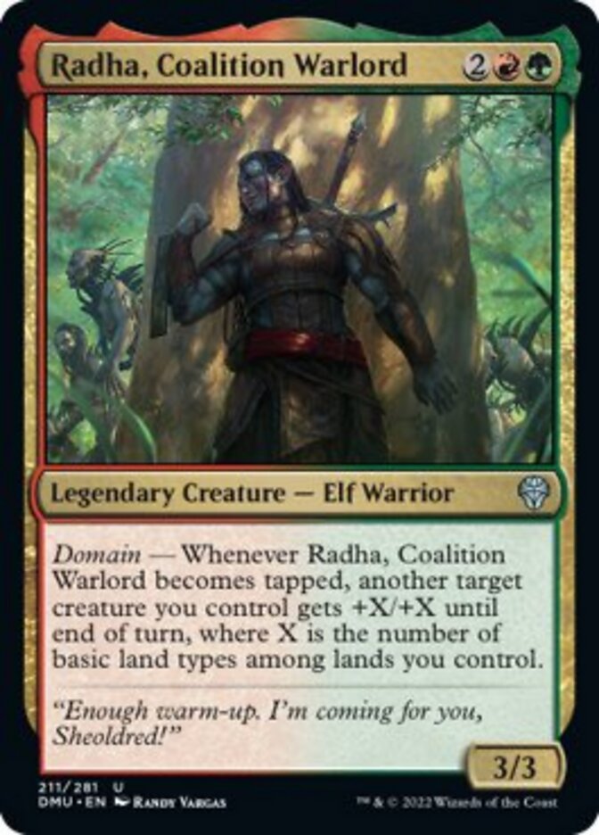 Radha, Coalition Warlord [Dominaria United] | Total Play