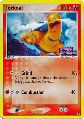 Torkoal (33/110) (Stamped) [EX: Holon Phantoms] | Total Play