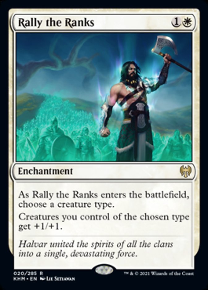 Rally the Ranks [Kaldheim] | Total Play