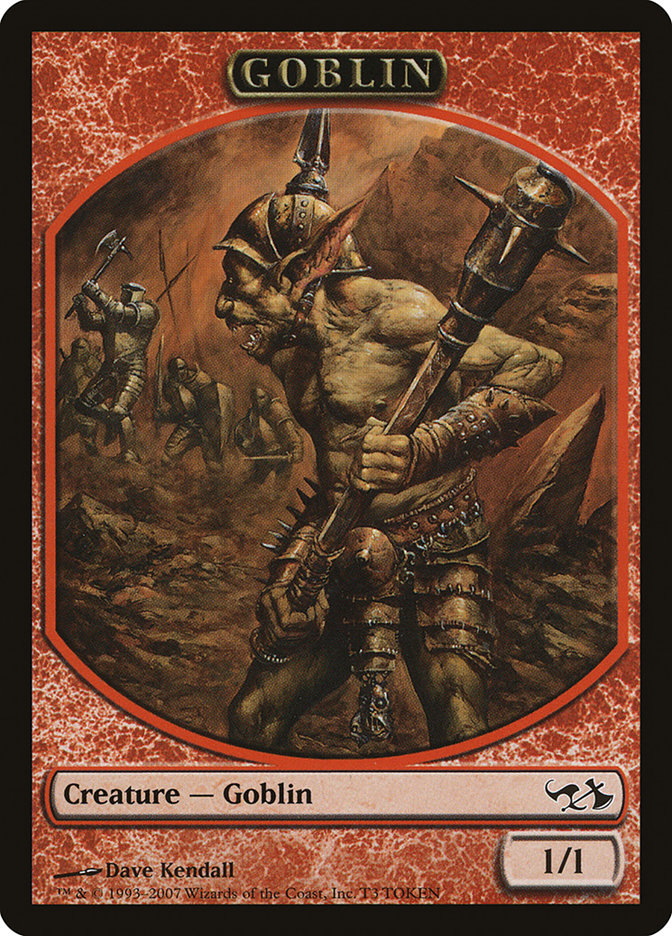 Goblin Token [Duel Decks: Elves vs. Goblins Tokens] | Total Play