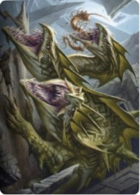 Grakmaw, Skyclave Ravager Art Card [Zendikar Rising Art Series] | Total Play