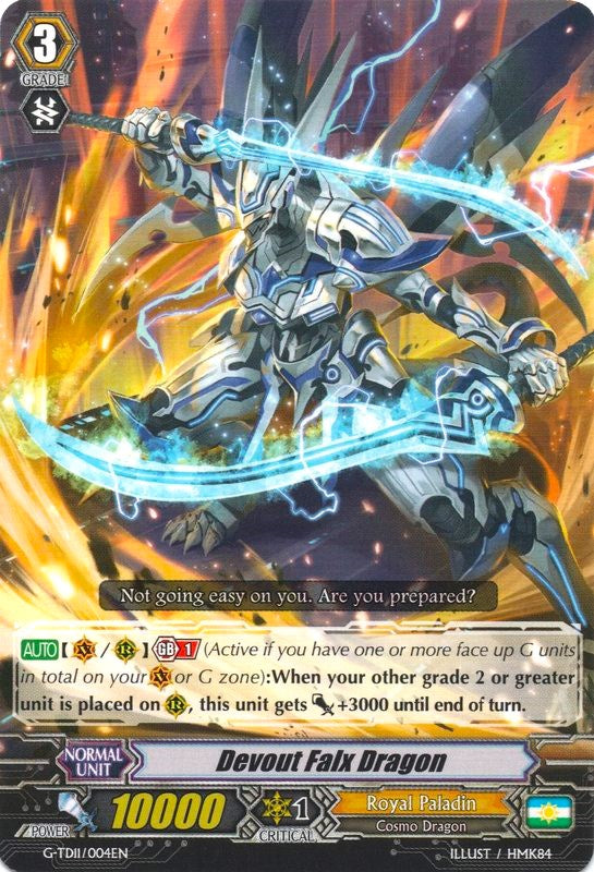 Devout Falx Dragon (G-TD11/004EN) [Divine Knight of Heavenly Decree] | Total Play
