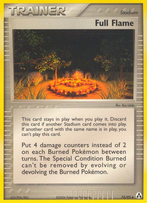 Full Flame (74/92) [EX: Legend Maker] | Total Play