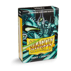 Dragon Shield: Japanese Size 60ct Sleeves - Mint (Matte) | Total Play