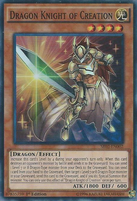 Dragon Knight of Creation [SR02-EN002] Super Rare | Total Play