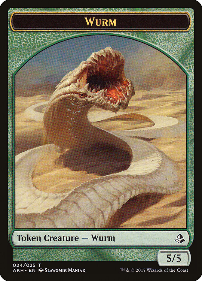 Wurm Token [Amonkhet Tokens] | Total Play