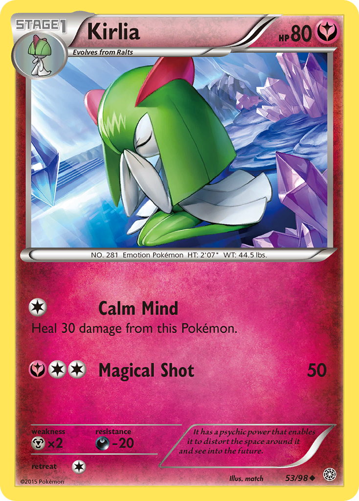 Kirlia (53/98) [XY: Ancient Origins] | Total Play