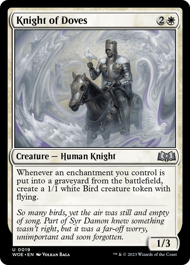 Knight of Doves [Wilds of Eldraine] | Total Play