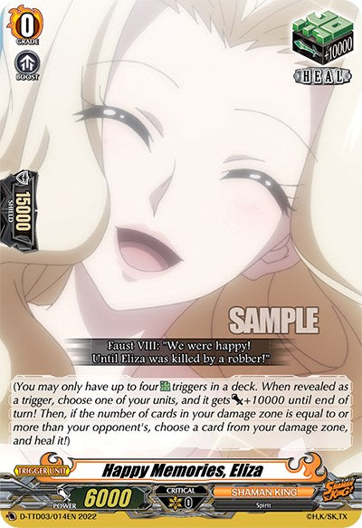 Happy Memories, Eliza (D-TTD03/014EN) [Shaman King] | Total Play