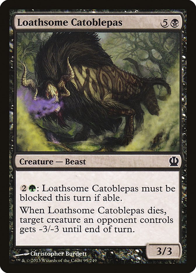 Loathsome Catoblepas [Theros] | Total Play