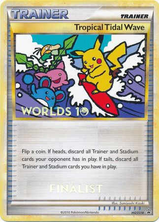 Tropical Tidal Wave (HGSS18) (Finalist) [HeartGold & SoulSilver: Black Star Promos] | Total Play