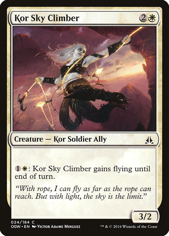 Kor Sky Climber [Oath of the Gatewatch] | Total Play