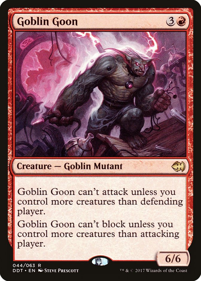 Goblin Goon [Duel Decks: Merfolk vs. Goblins] | Total Play
