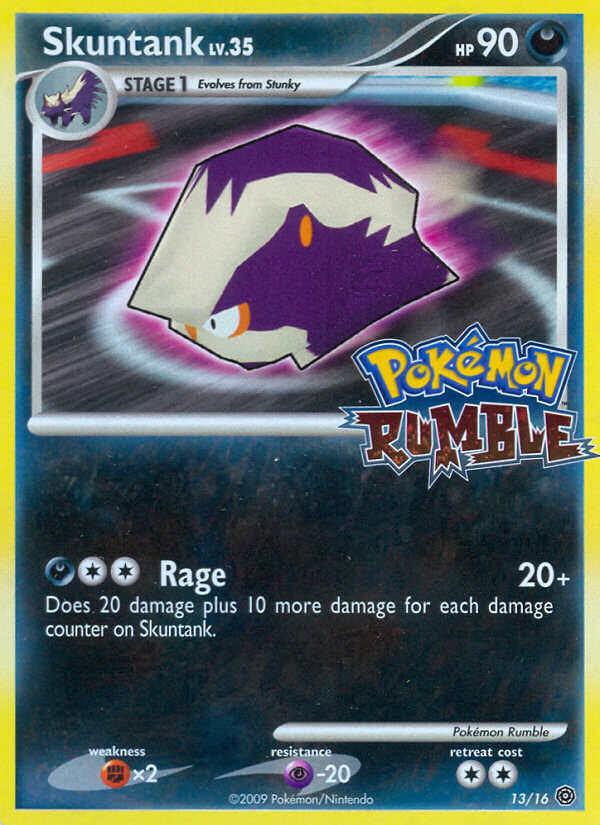 Skuntank (13/16) [Pokémon Rumble] | Total Play