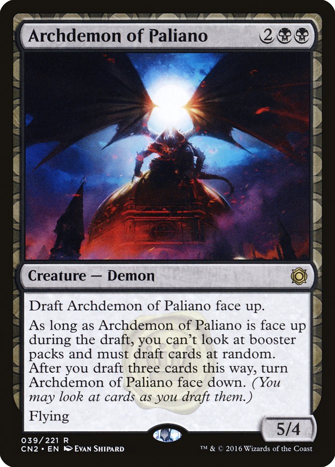 Archdemon of Paliano [Conspiracy: Take the Crown] | Total Play