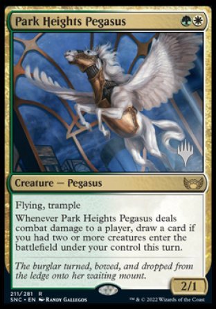 Park Heights Pegasus (Promo Pack) [Streets of New Capenna Promos] | Total Play