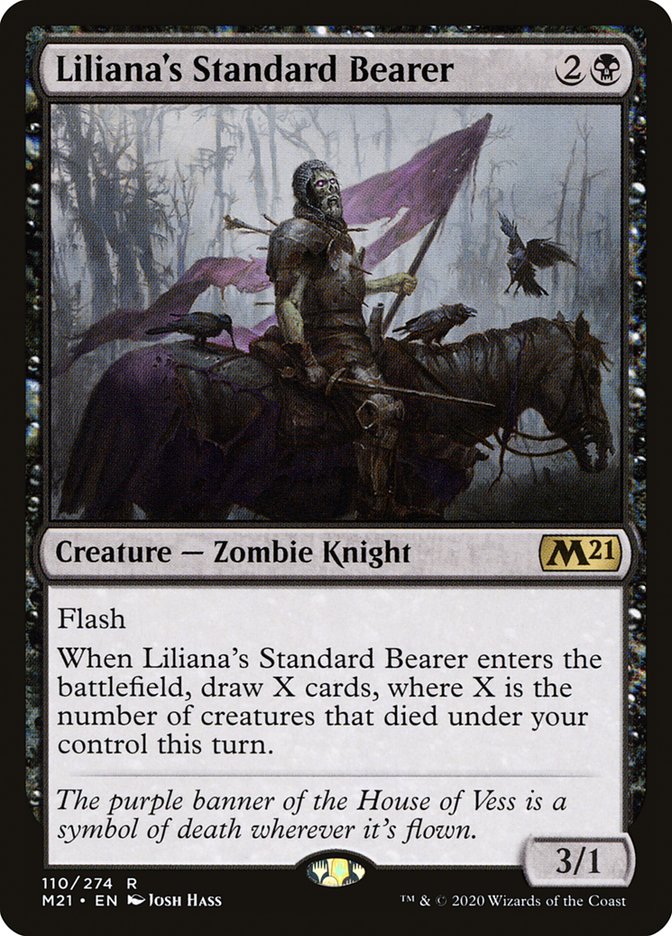 Liliana's Standard Bearer [Core Set 2021] | Total Play