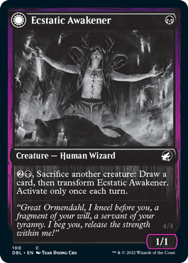 Ecstatic Awakener // Awoken Demon [Innistrad: Double Feature] | Total Play