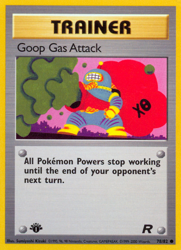 Goop Gas Attack (78/82) [Team Rocket 1st Edition] | Total Play