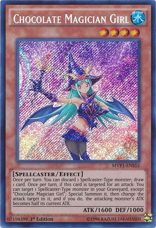 Chocolate Magician Girl [MVP1-ENS52] Secret Rare | Total Play