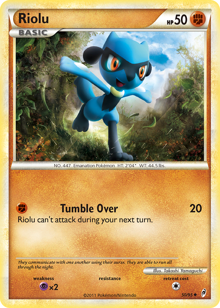 Riolu (50/95) [HeartGold & SoulSilver: Call of Legends] | Total Play