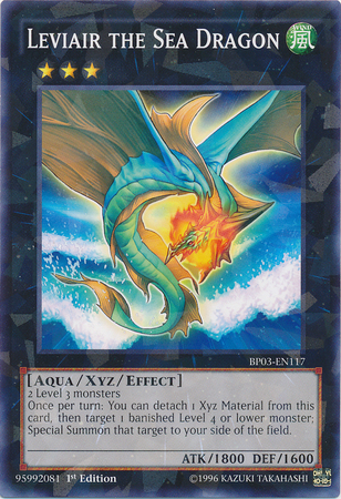 Leviair the Sea Dragon [BP03-EN117] Shatterfoil Rare | Total Play