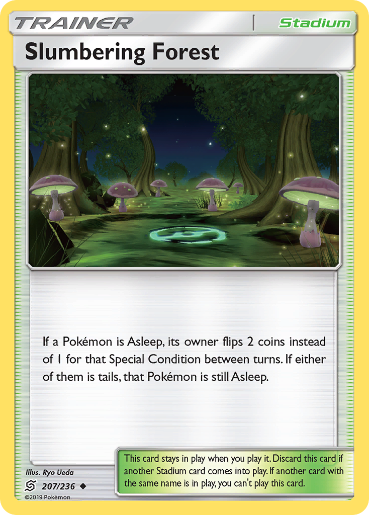 Slumbering Forest (207/236) [Sun & Moon: Unified Minds] | Total Play