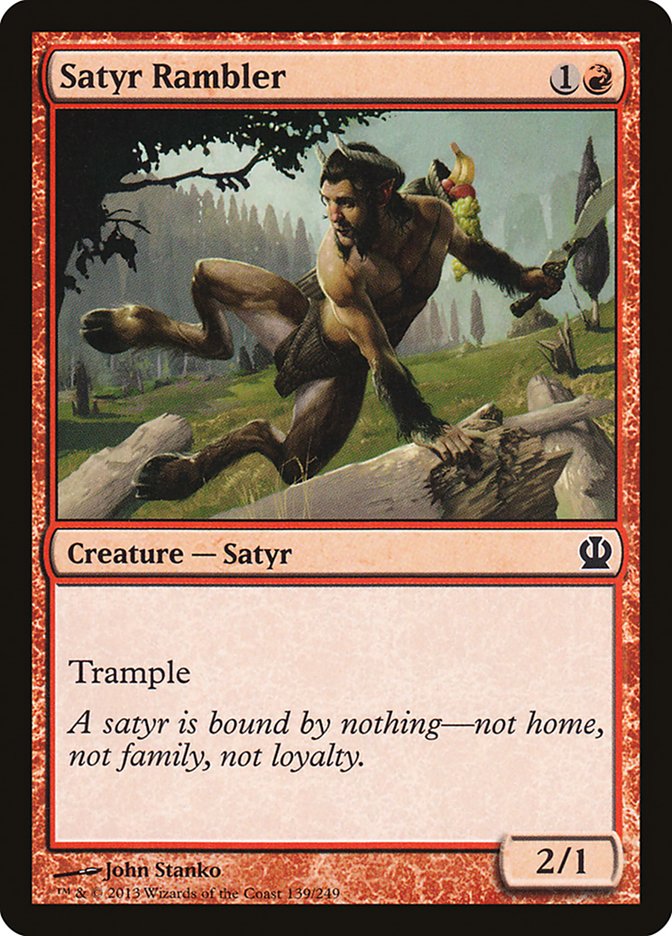 Satyr Rambler [Theros] | Total Play