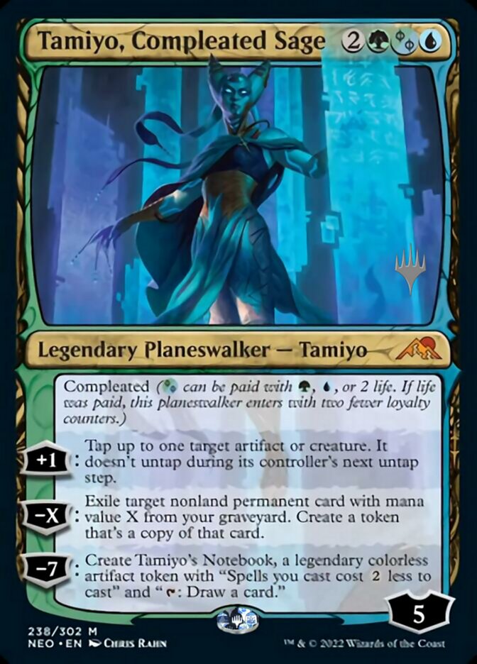 Tamiyo, Compleated Sage (Promo Pack) [Kamigawa: Neon Dynasty Promos] | Total Play