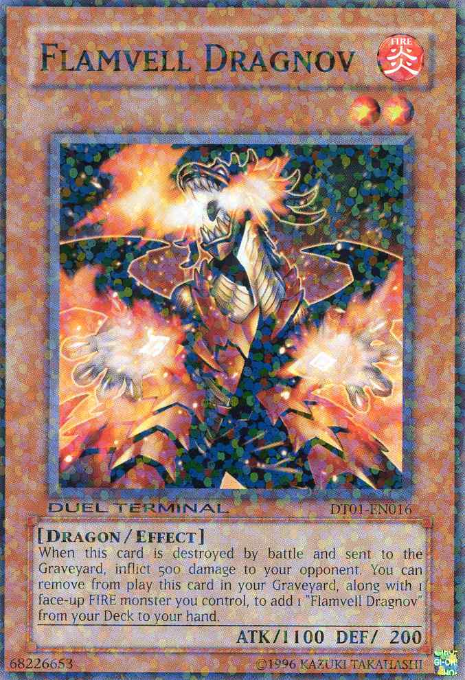 Flamvell Dragnov [DT01-EN016] Super Rare | Total Play