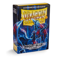Dragon Shield: Standard 60ct Sleeves - Night Blue Xao (Classic) | Total Play