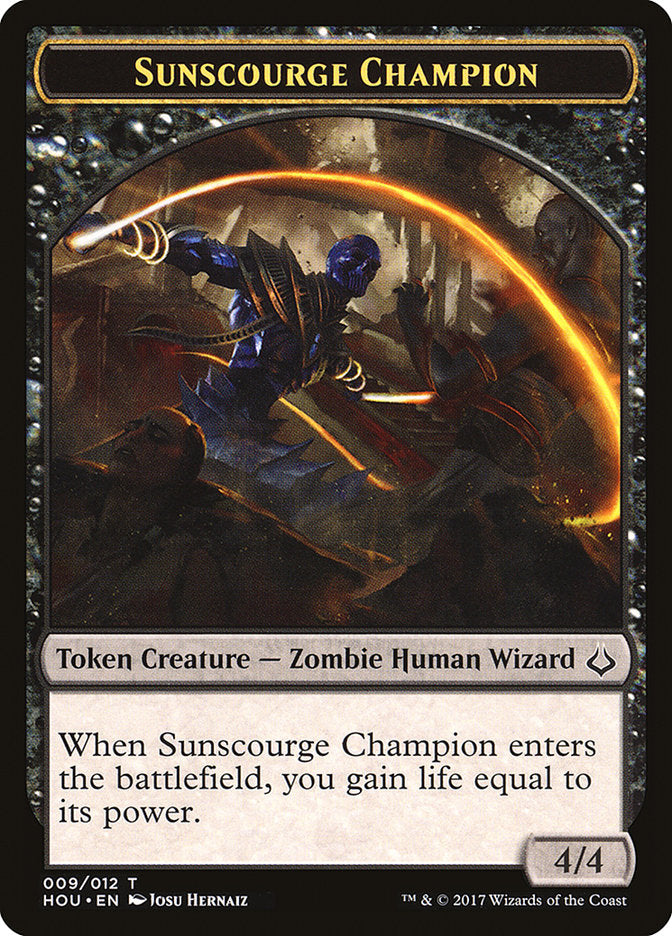 Sunscourge Champion Token [Hour of Devastation Tokens] | Total Play