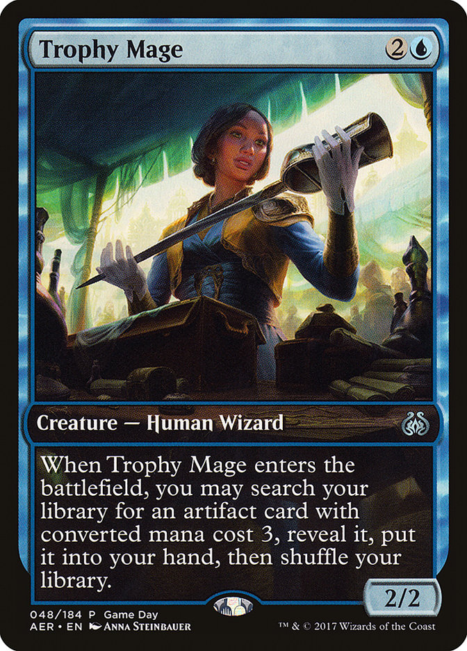 Trophy Mage (Game Day) [Aether Revolt Promos] | Total Play