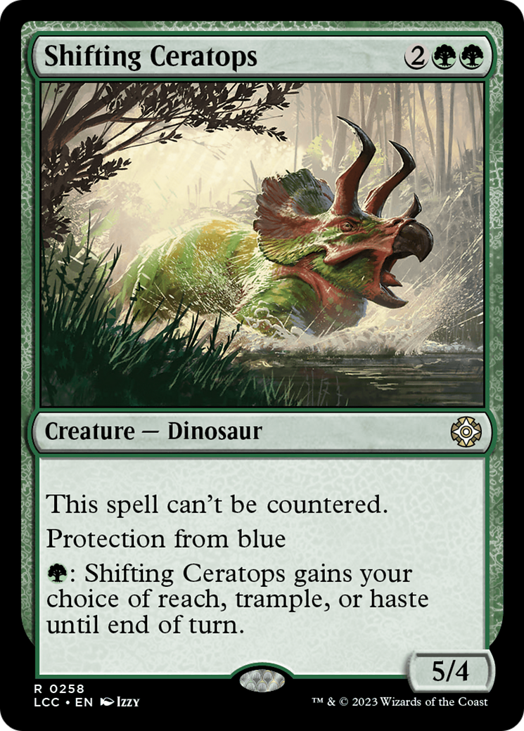 Shifting Ceratops [The Lost Caverns of Ixalan Commander] | Total Play