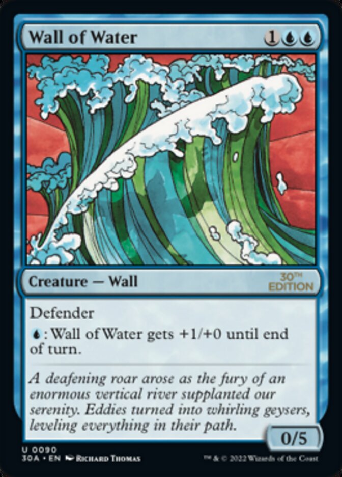 Wall of Water [30th Anniversary Edition] | Total Play
