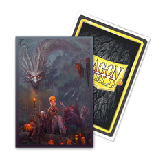 Dragon Shield: Japanese Size 60ct Brushed Art Sleeves - Halloween (2022) | Total Play