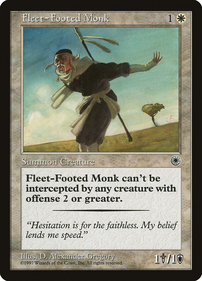 Fleet-Footed Monk [Portal] | Total Play