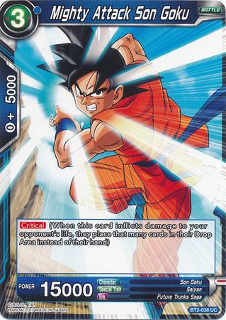 Mighty Attack Son Goku (BT2-038) [Union Force] | Total Play