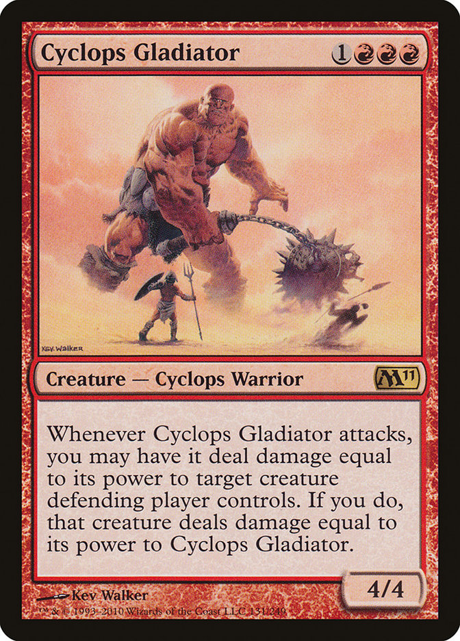 Cyclops Gladiator [Magic 2011] | Total Play