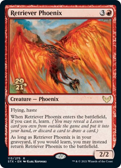 Retriever Phoenix [Strixhaven: School of Mages Prerelease Promos] | Total Play