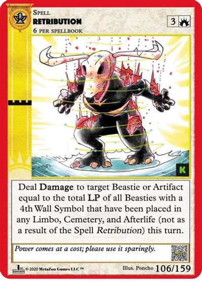 Retribution [Cryptid Nation: Kickstarter Edition] | Total Play