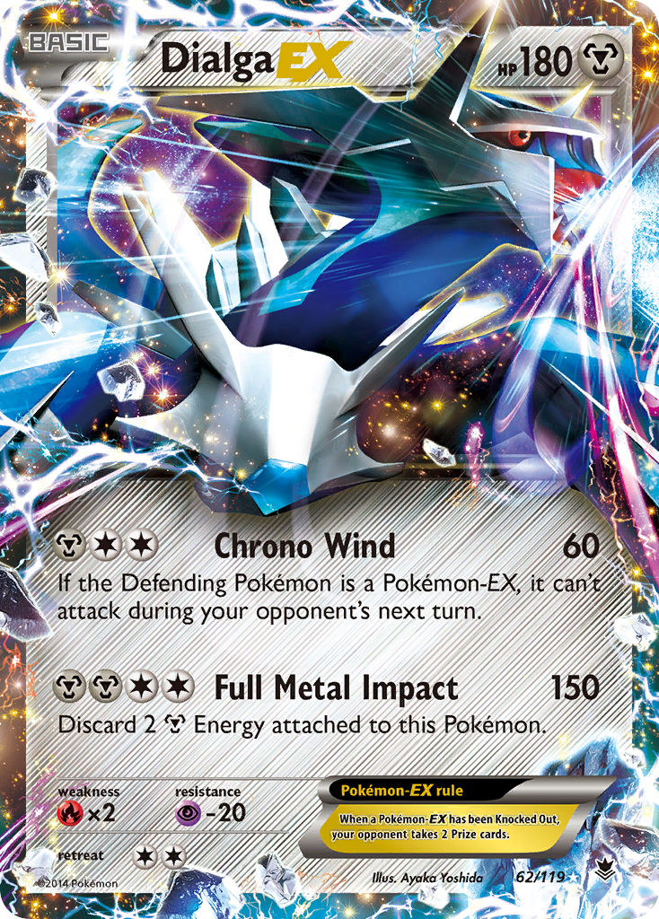 Dialga EX (62/119) [XY: Phantom Forces] | Total Play